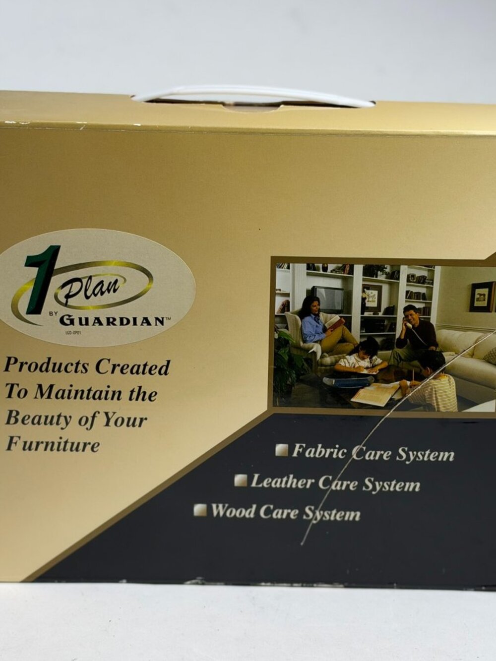 Guardian 1 Plan Furniture Care Kit Fabric Leather Wood Cleaner Polish New